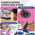 thumbnail image 5 of Santasup Stand Up Paddle Board 10' #WOODEN BLUE, 5 of 6