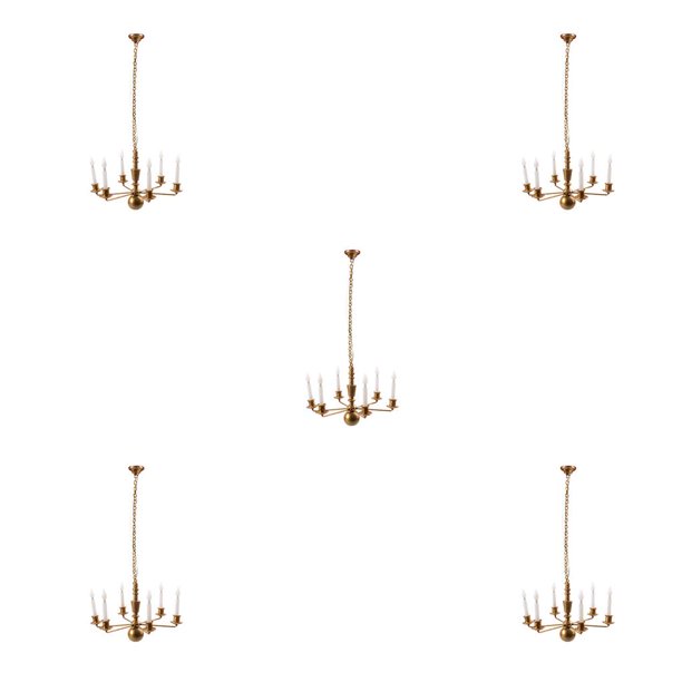 sweethay Mini candelabros decorativos en miniatura para construcción, de arena, juguete, muebles realistas, , juguetes para juego de imitación B 5Conjunto