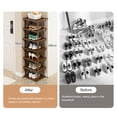 thumbnail image 4 of Wharick Entry Shoe Rack 3/5/7 Tier Vertical Shoe Storage Organizer Cornor Shoe Stand for Entryway, Living Room, Bedroom, Dorm, 4 of 6