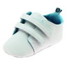 First Steps Baby Boys Athletic Fashion Sneakers Velcro Baby Shoes White Size 4