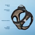 thumbnail image 3 of Malla Harness Best Pet Supplies para todo clima para perros pequeños y medianos, gatos, army/Black Trim XS, 3 of 7