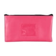 thumbnail image 1 of Billetera de cuero con ventana para tarjetas, bolsa de almacenamiento, bolsa de papelería, bolsa de depósito de cuero, neceser, 1 of 2