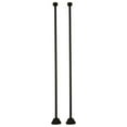 thumbnail image 1 of Straight Water Supply Line - Oil Rubbed Bronze Finish - Sold In Pairs, 1 of 1