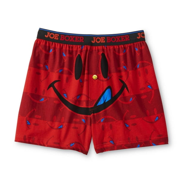 Joe Boxer Mr Licky Red Men S Fun Joe Boxer Shorts Walmart Com Walmart Com