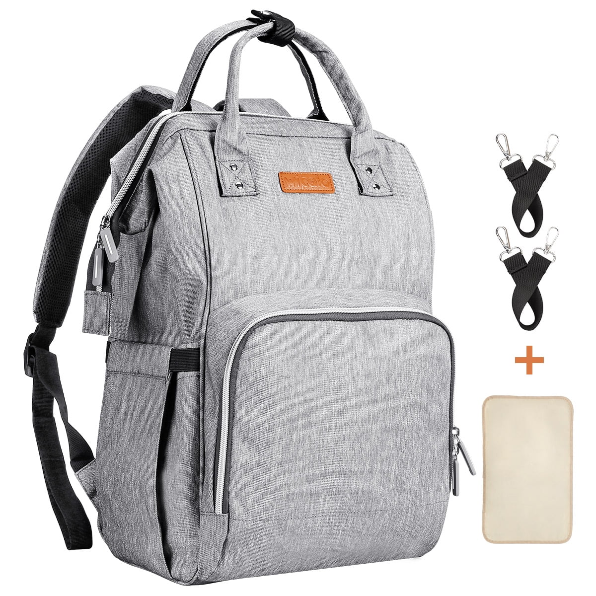 Diaper Bag Backpack,Wipalo Baby Diaper Bags for Boys& Girls Large