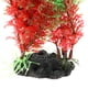 thumbnail image 5 of 1 Pieza De Plantas De Plástico Para Acuario, Planta Acuática Artificial Para Decoración De Plantas De Paisaje Rojo, Verde, 7.87, 5 of 7