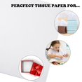 thumbnail image 4 of Papel de seda Wet Strength Yeaqee, 100 hojas, 69 x 49 cm, blanco, 4 of 6