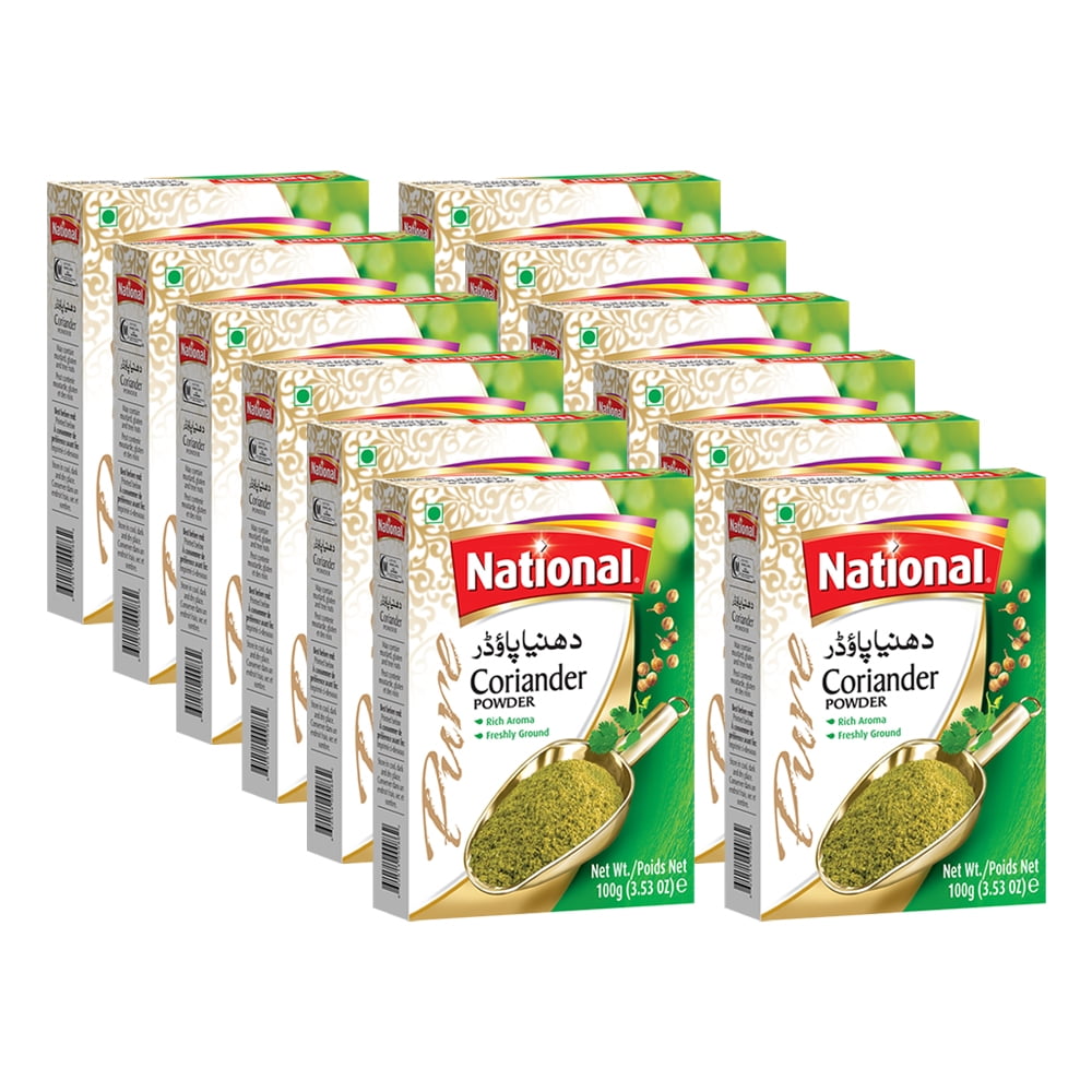 National Foods Coriander Powder 3.52 oz (100g) Fine & Freshly Ground