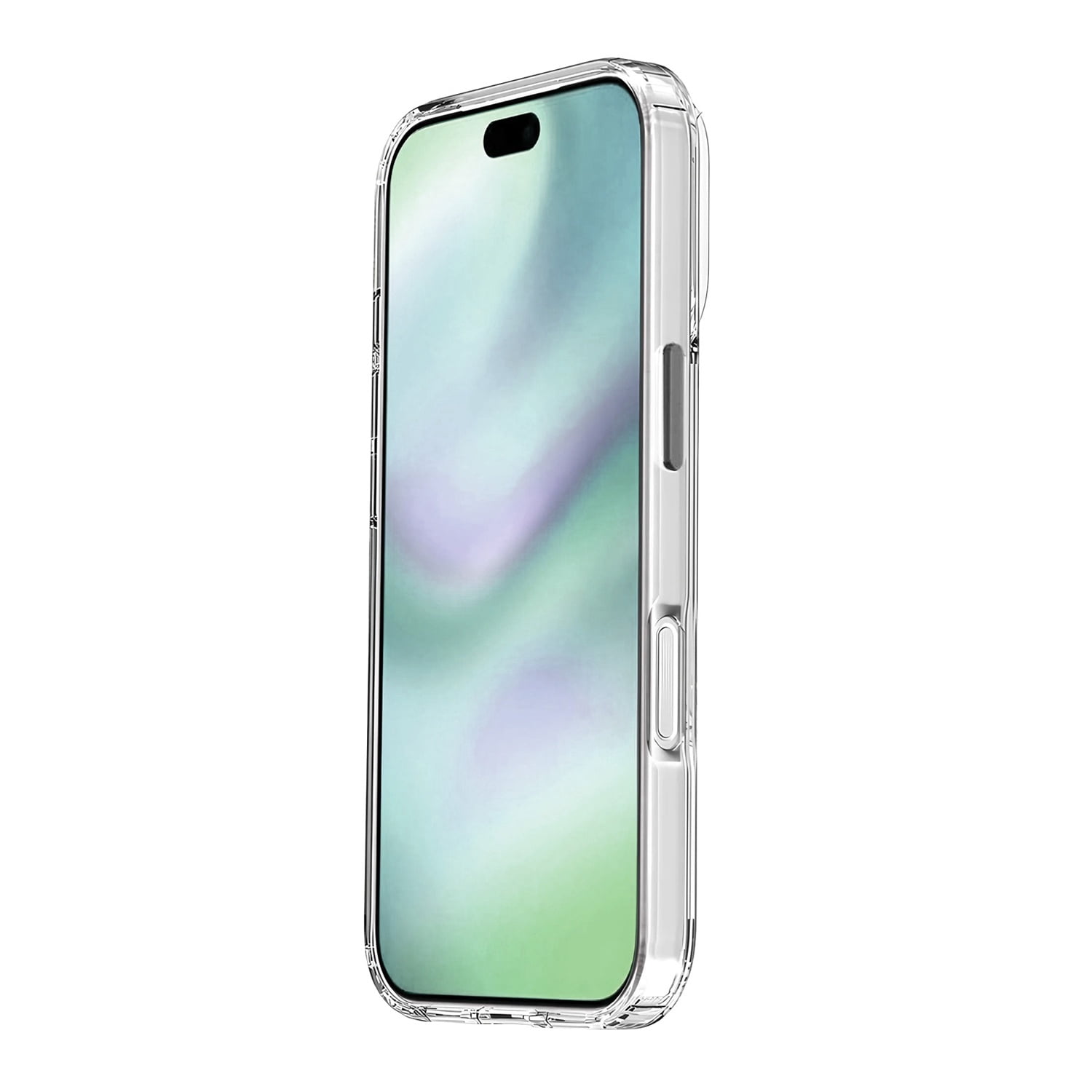 Magnetic Clear Case with Camera Kickstand for iPhone 17 Pro Max - Black