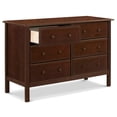 thumbnail image 3 of DaVinci Commode Double Largeur à 6 Tiroirs en Espresso, 3 of 4