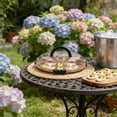 thumbnail image 6 of Xheghe Divided Tray With Clear Acrylic Lid Divided Tray For Home Parties Gatherings Pastries Fruit And Snacks, 6 of 6