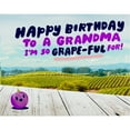 thumbnail image 3 of American Greetings Birthday Card for Grandma (Grape-inspired Humor), 3 of 3