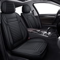 thumbnail image 1 of Fundas de asiento de coche LINGVIDO de piel sintética impermeables universales, 1 of 7