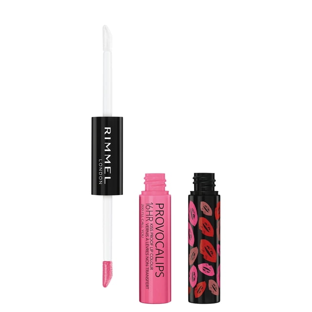 Lápiz labial Rimmel London Provocalips, 16 horas, a prueba de besos, 200 ml