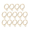 thumbnail image 2 of Uxcell Metal 32mm Inner Dia Gold Tone Curtain Rings 28 Pack, 2 of 6
