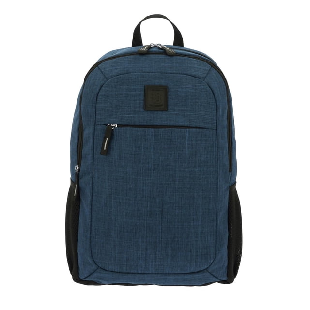 Mochila grande 1818 Unisex HOP Azul con Porta Laptop de hasta 15".