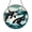 Acrylic 3.5 Inch, variant on Orca Pod Stained Glass Window Suncatcher, Ocean Window Hanging Decor Featuring Multiple Orca Whales Swimming Together