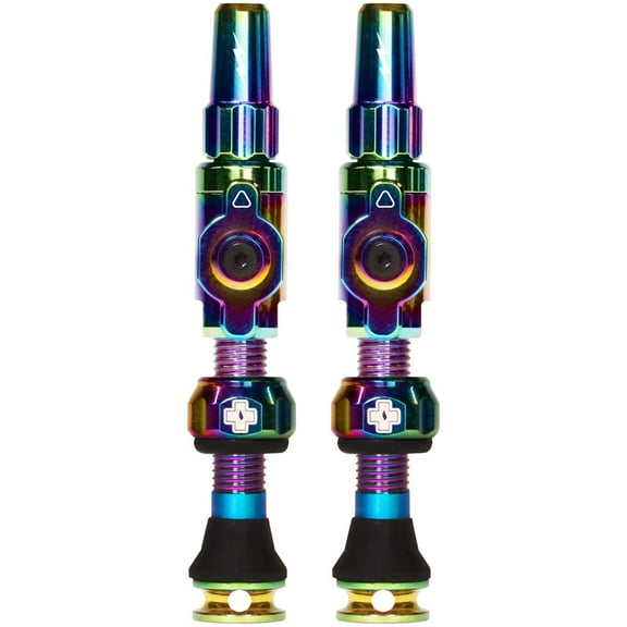 Muc-Off Big Bore Lite Tubeless Valve Stems - Medium, 35mm, Iridescent