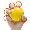 thumbnail image 1 of Finger Hand Grip Ball, Finger Massager Roller With Hand Therapy Balls, Grip Strength Exercise Kit With Squeeze Balls, Arthritis Massage Tool,Stress Ball Set for Finger Exerciser, Yellow, 1 of 5