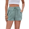 thumbnail image 3 of Shorts Texturizados Activewear Lounge Verde Oscuro XL, 3 of 10