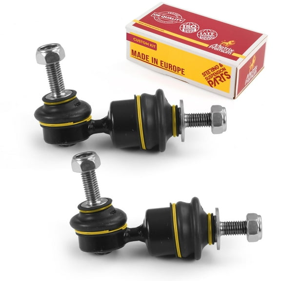 Metrix Premium Chassis Parts - 2 PC Rear Sway Bar Stabilizer End Link Kit Fits 09-13 Mazda 3 Sport, 07-13 3, 06-17 5, 04-06 3, 07-13 Volvo C30, 06-13 C70, 05-11 S40, 05-11 V50, K80867