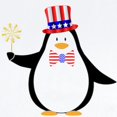thumbnail image 2 of CafePress - Patriotic Penguin Body Suit - Baby Light Bodysuit, Size Newborn - 24 Months, 2 of 4