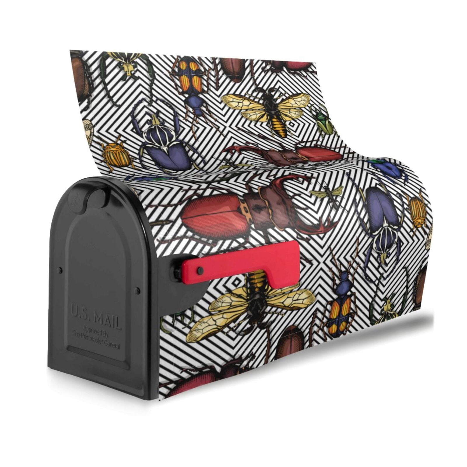 Kdxio Magnetic Mailbox Cover 21x18 in Mailbox Cover Outdoor Decoration Holiday Mailbox Covers for Home Garden Yard-21x18 in