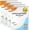 Wide Ruled, variant on Loose Leaf Paper College Ruled Notebook Paper, 8" x 10.5" Filler Paper White, 3 Hole Punched Binder Paper for 3 Ring Binders, Lined Paper 150 Sheets Per Pack (4 Pack) - By Enday
