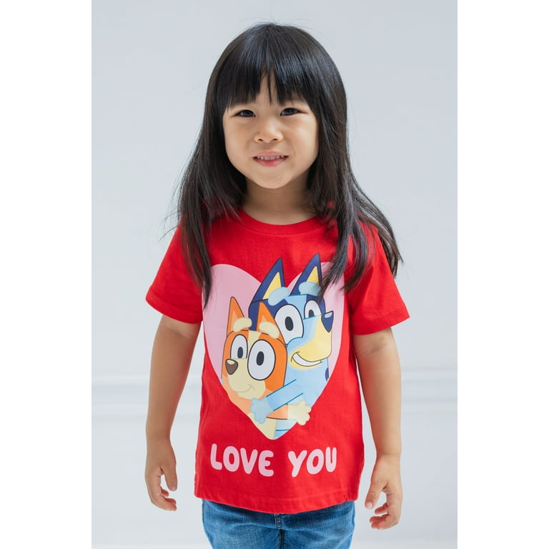 Bluey Bingo Bluey Girls 2 Pack T-shirts Little Kid To Big Kid : Target