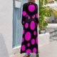 thumbnail image 3 of Vestido largo magenta vestidos de ceremonia Vestido largo mujer vestidos de noche lujo 2024, 3 of 5