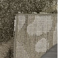 thumbnail image 6 of SAFAVIEH Florida Davin Floral Shag Area Rug, Smoke/Beige, 4' x 4' Square, 6 of 7