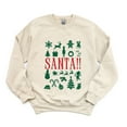 thumbnail image 3 of Santa Christmas Icons -  Women's Sweatshirt, 3 of 12