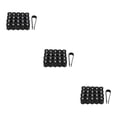 thumbnail image 4 of Sidaley Tapa de válvula de neumático de coche ABS de 20 piezas, repuesto de pieza de protección de vehículo Hexagonal Universal, accesorios Type1 NO1, 4 of 6