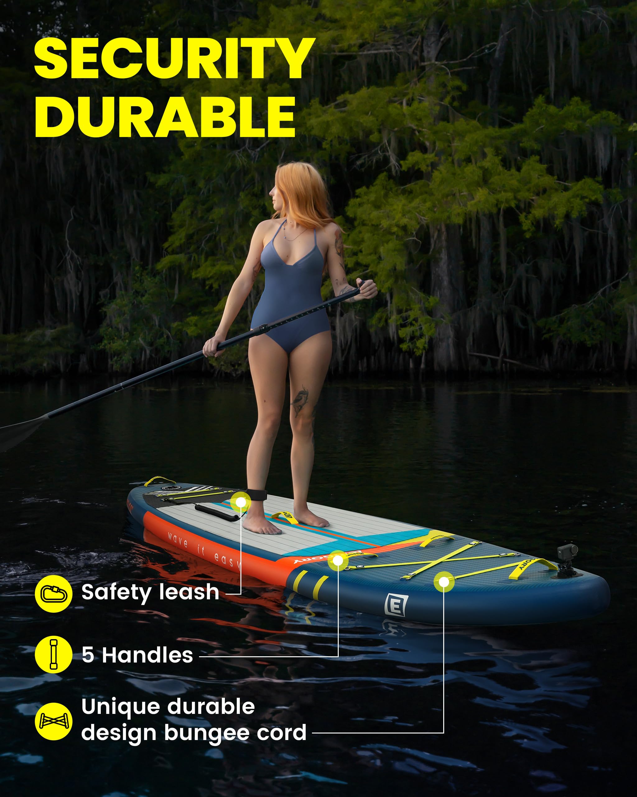 EGGORY 11 Ft Inflatable Paddle Board With Accessories photo 4