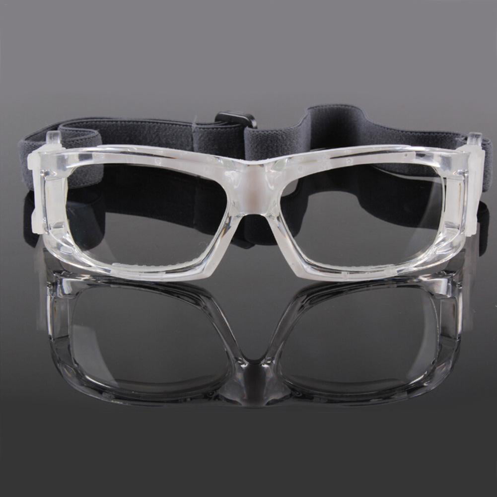 keruite Sports Glasses,Adjustable Elastic Glasses Frame Basketball Sports Glasses Football Proof Personalized Goggles 