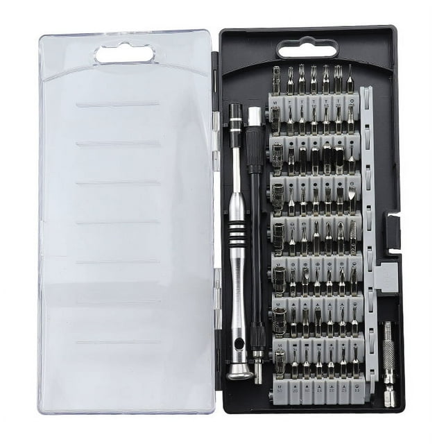 Precision Screwdriver Set Magnetic Ratchet Screw Driver 60/25 In 1 Torx Hex Bit Multitool Bits Phone Repair Hand Repair Tool Kit ,Widely Compatible