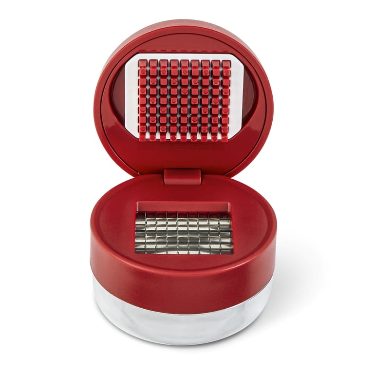 Elements By Thyme & Table 2-in-1 Garlic Press with Container photo 4