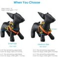 thumbnail image 6 of Dog Harness Durable Dog Leash Heavy Duty & Adjustable Dog Collar Anti-Twist Dog Leash Harness for Small Medium & Large Dogs Perfect for Walking Running Training,Orange, 6 of 8