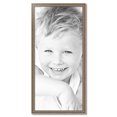 thumbnail image 2 of ArtToFrames 21" x 45" Aged White Gold Picture Frame, 21x45 inch Silver Wood Poster Frame (WOM-2036),  Pack, 2 of 7