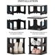 thumbnail image 4 of Estantes para zapatos, almacenamiento apilable, muebles de plástico, estantes de 5 niveles, caja ahorradora de espacio, puerta, 4 of 5