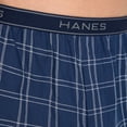 thumbnail image 4 of Hanes Mens Underwear Boxers, 6-Pack, Softer Woven Boxers for Men, Cotton Blend, 4 of 6