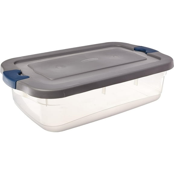 Rubbermaid Roughneck Storage Tote - 31 Qt, Gray