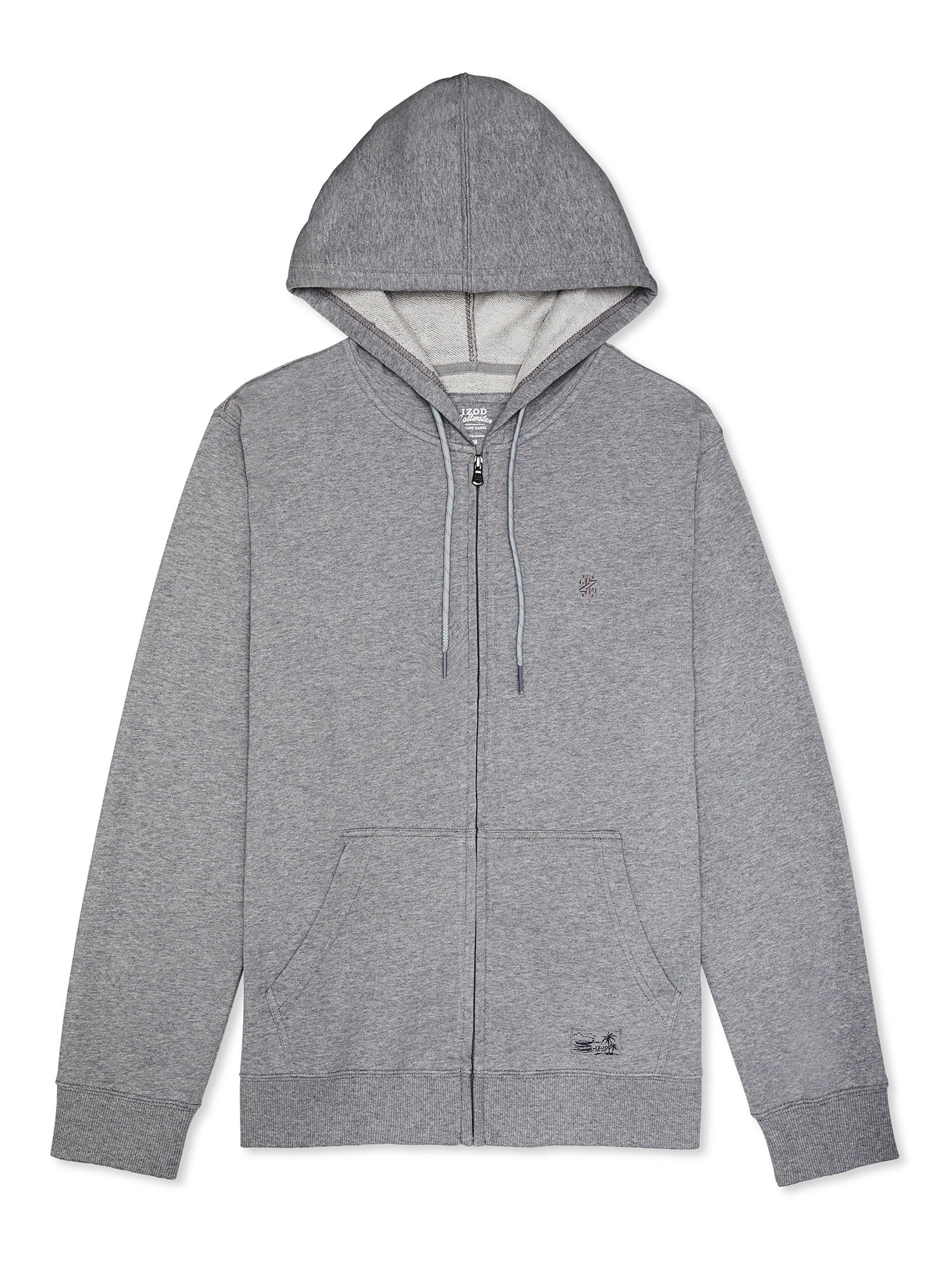 IZOD Men's Saltwater French Terry Full Zip Hoodie