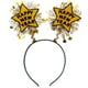 thumbnail image 1 of KAKOWELY Diadema de Año Nuevo con estrellas y espumillón, diadema decorativa para fiestas, para mujer, 1 of 4