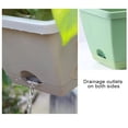 thumbnail image 4 of YAOMOBB Desktop Flowerpots Vegetable Growing Box Flowerpot with Drainage Holes Thickened Edge Strong Load Bearing Indoor Rectangular Vegetable Herb Planter, 4 of 7