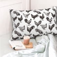 thumbnail image 4 of Balery Funny Chicken Funda de Cojín Estampada, Regalos para Mujeres, Regalos de Amor para Ella, Regalos para Novia o Esposa, Funda de Almohada-16"x24", 4 of 6