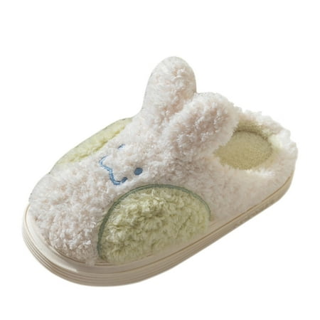 

slipper for Women Keep Warm Winter Open Furry Shoes Couples Plush Women Slip On Slippers Home Flat Toe Women s Slipper Flock Dress Sandals for Women Green