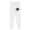 White, variant on Fartey Womens Mens Sweatpants Fall Fleece Lined Jogger Pants with Pockets Fashion Print Drawstring High Waisted Cinch Bottom Sweatpant Black S