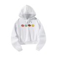 thumbnail image 4 of Sudadera con Capucha Informal para Mujer, Sudadera con Capucha, Sudadera de Manga Larga, Disfraz, Top Corto, Ropa para Mujer para Caminar Por La Calle SG, 4 of 10