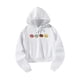 thumbnail image 4 of Sudadera con Capucha Informal para Mujer, Sudadera con Capucha, Sudadera de Manga Larga, Disfraz, Top Corto, Ropa para Mujer para Caminar Por La Calle XL, 4 of 10